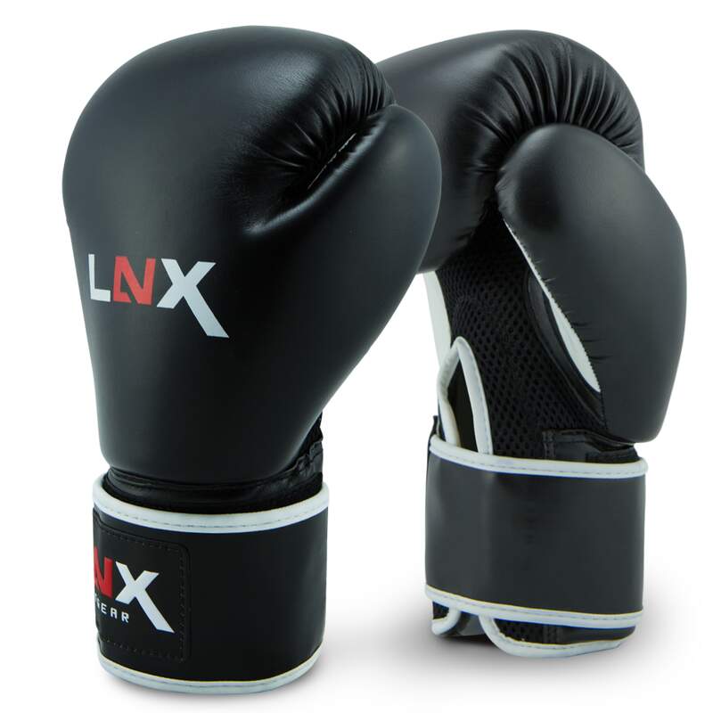 LNX Boxhandschuhe Pro Fight Evo black/white (002) 12 Oz