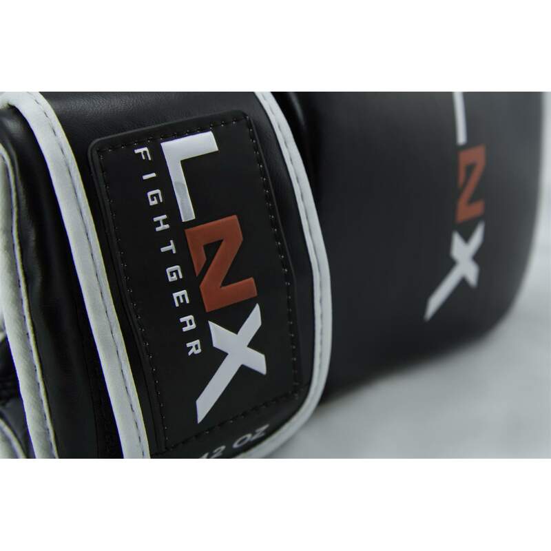 LNX Boxhandschuhe Pro Fight Evo black/white (002) 12 Oz