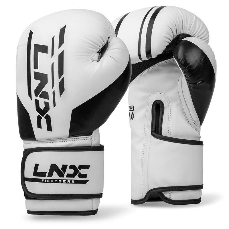 LNX Boxhandschuhe Challenge ice white/black (101) 14 Oz